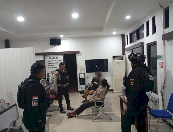 Respon Cepat Laporan 110, Tim Saboax dan Unit Patroli Polresta Kupang Kota Amankan Pelaku Penganiayaan Sajam di Pasar Oebobo.