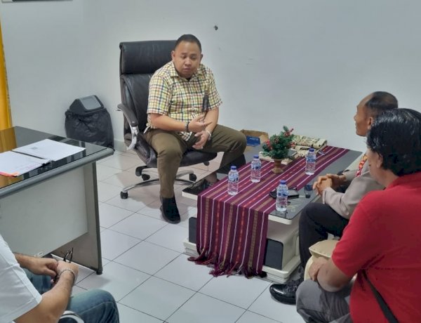 Kapolsek Alak Kunjungi PT. Pelni Kupang, Bahas Perlindungan Penumpang dari Calo Tiket.