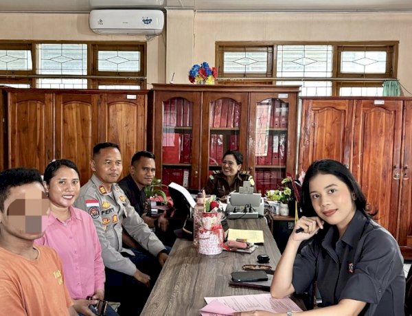 Kapolsek Maulafa Pimpin Tahap II Kasus Pencabulan Anak di Sikumana ke Kejari Kota Kupang