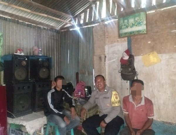 Mediasi Konflik Ayah dan Anak, Bhabinkamtibmas Kolhua Hadir Jadi Jembatan Perdamaian.