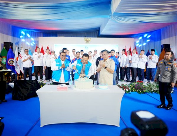 Di HUT KSPSI-Harpekindo, Kapolri Tekankan Perkuat Sinergitas hingga Dukung Hak Buruh.