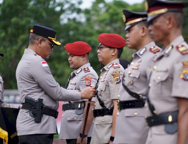 Sertijab Kasat Reskrim dan Kapolsek Kota Lama, Komitmen Polresta Kupang Kota Tingkatkan Profesionalisme dan Pelayanan Masyarakat.