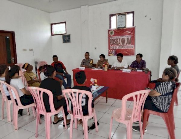 Pendekatan Restoratif, Permasalahan Remaja di Fatufeto Diselesaikan Secara Damai oleh Bhabinkamtibmas.