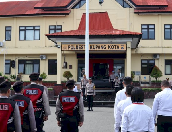 Wakapolresta Kupang Kota Ingatkan Disiplin Personel dan Optimalisasi Tugas Piket