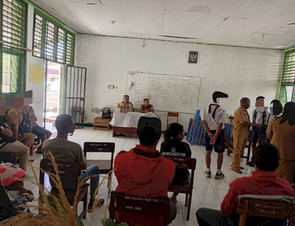 Bhabinkamtibmas Nunbaun Delha Mediasi Perkelahian Siswa SMP yang Viral di Media Sosial