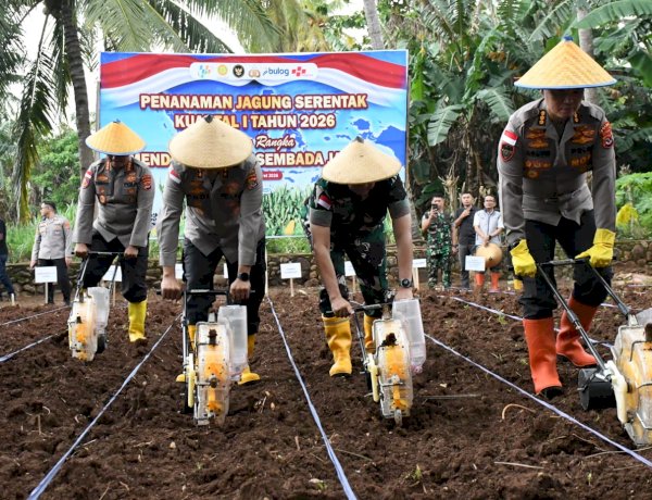 Dukung Asta Cita Presiden RI, Polda NTT Perluas Akselerasi Swasembada Pangan: Targetkan 10.000 Hektar Lahan dan Produktivitas 5 Ton per Hektar.