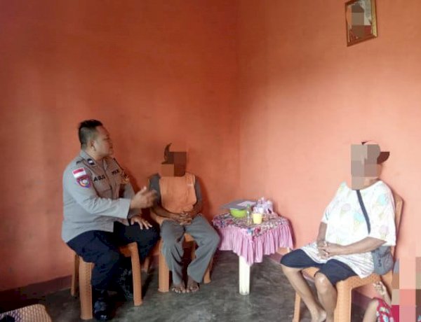 Bhabinkamtibmas Penkase Oeleta Mediasi Dugaan Pengancaman Terkait Tunggakan Motor, Diselesaikan Secara Kekeluargaan.