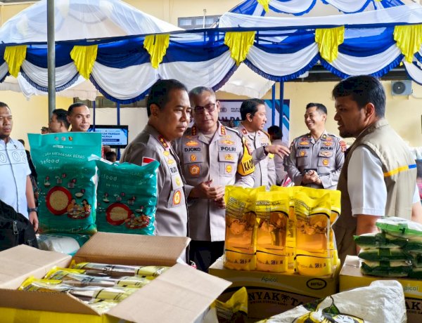 Gerakan Pangan Murah Polresta Kupang Kota, Kapolresta Kombes Djoko Lestari: Jaga Stabilitas Harga Sembako Jelang Hari Besar Keagamaan.
