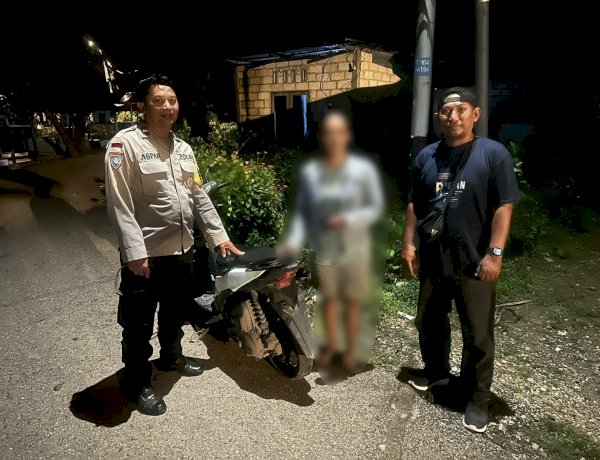 Hadirkan Solusi Humanis, Bhabinkamtibmas Oesapa Barat Mediasi Sengketa Motor Akibat Tunggakan Koperasi.