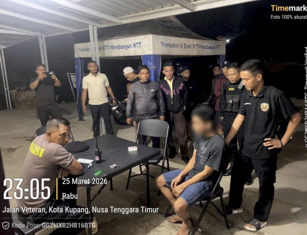 Sinergi Polri dan Security Lippo Plaza, Terduga Pelaku Pencurian Helm Berhasil Diamankan di Pos Polisi Fatululi