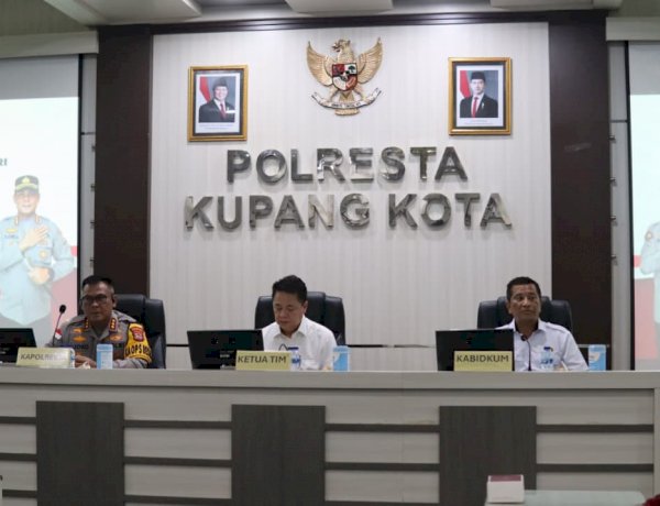 Divkum Polri Gelar Penyuluhan Hukum di Polresta Kupang Kota, Perkuat Implementasi KUHP dan KUHAP Baru.