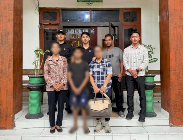 Selesaikan Penyidikan Kasus Curanmor, Satreskrim Polresta Kupang Kota Limpahkan Anak Pelaku dan Barang Bukti ke Kejari.
