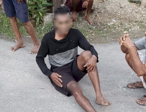 Curi Helm NHK dengan Cara Panjat Pagar Rumah, Seorang Pria Terancam Pasal Pencurian dengan Pemberatan.