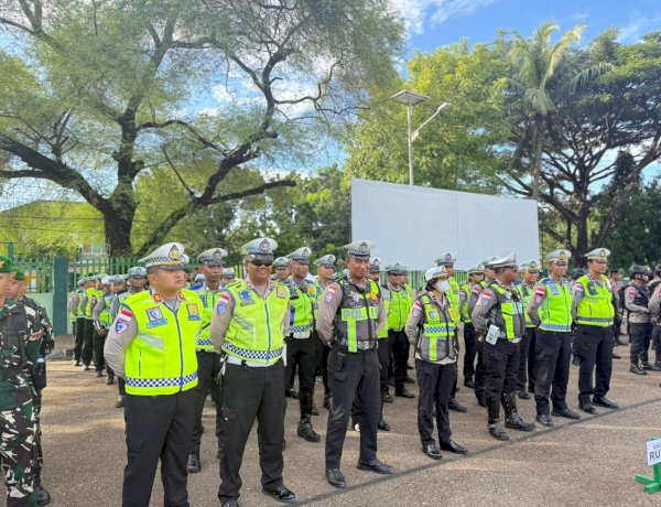 Kunker Wapres RI di Kupang, Polresta Kupang Kota Kerahkan Personel Pengamanan.