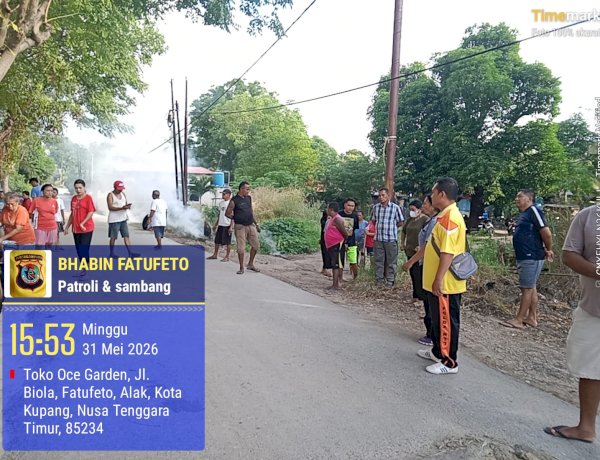 Bhabinkamtibmas Fatufeto Fasilitasi Penyelesaian Masalah Limbah Rumah Tangga, Warga Sepakati Solusi Bersama.