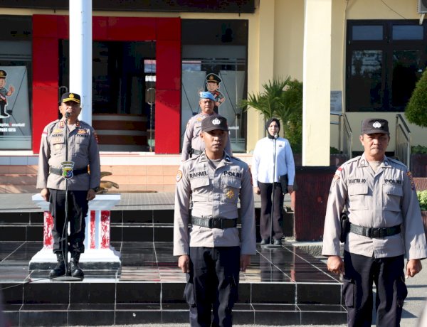 Wakapolresta Kupang Kota Pimpin Apel Pagi, Tekankan Peningkatan Pelayanan dan Hindari Pelanggaran.