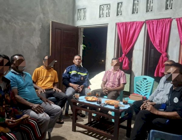 Mabuk Miras Picu Perkelahian Pasutri, Bhabinkamtibmas Bakunase II Respons Cepat Lakukan Mediasi.