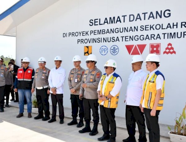 Kapolda NTT Tinjau Pembangunan Sekolah Rakyat, Wujud Dukungan terhadap Peningkatan Akses Pendidikan.