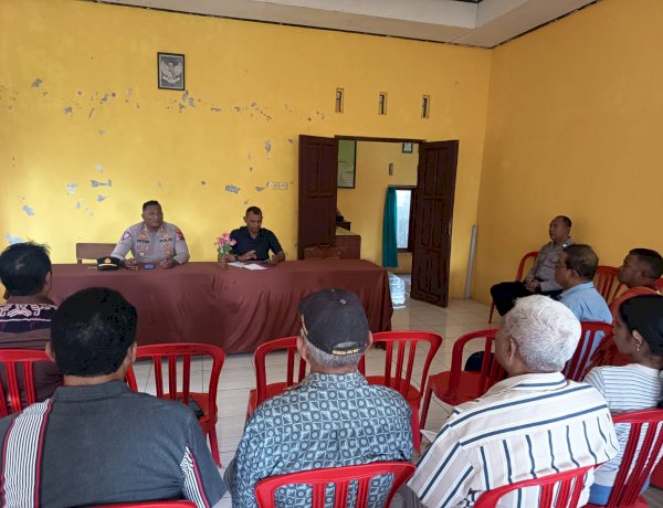 Kapolsek Maulafa Silaturahmi ke Lurah Kolhua, Bahas Sinergitas Jaga Kamtibmas
