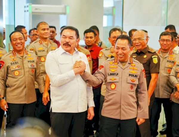 Kapolri dan Jaksa Agung Perkuat Sinergitas Penegakan Hukum, Pastikan Soliditas Institusi.