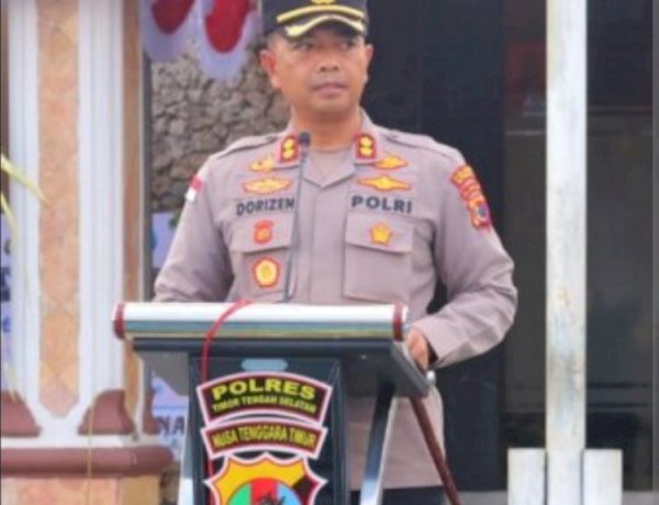 Polres TTS Bergerak Cepat Tangani Dugaan Pengrusakan Puluhan Rumah di Amanuban Selatan, Kapolres Imbau Warga Tahan Diri.