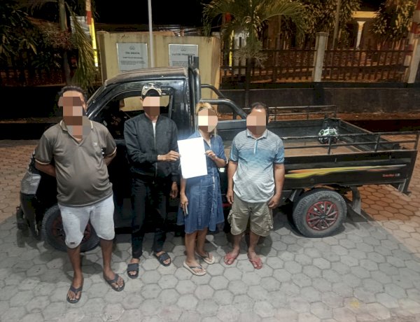 Piket SPKT Polsek Kota Raja Berhasil Mediasi Dua Perselisihan Warga, Kedua Belah Pihak Sepakat Berdamai.