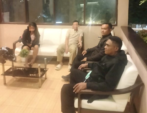 Anggota Pospol Kanaan Gerak Cepat Tangani Laporan Warga, Permasalahan Berakhir Damai.