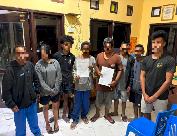 Kesalahpahaman Berujung Bentrok, Polsek Alak Mediasi Hingga Dua Kelompok Warga di Manulai II Berdamai.