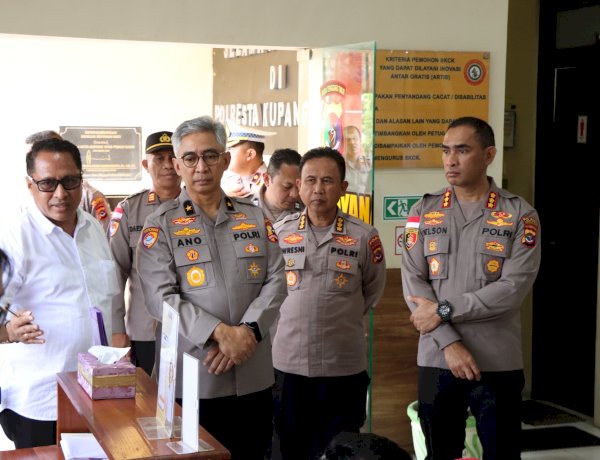 Karo RBP Stamarena Polri Tinjau Pelayanan Publik Polresta Kupang Kota, Dorong Penguatan Kolaborasi dengan Pemkot.