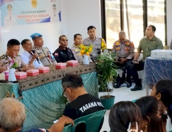 Jumat Curhat Polda NTT, Warga Bonipoi Sampaikan Aspirasi dan Keluhan Kamtibmas.