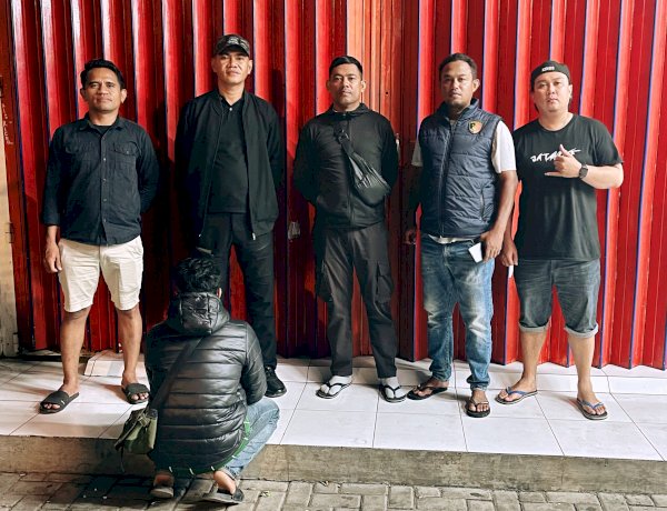 URC Jatanras Polresta Kupang Kota Ungkap Pencurian Helm di Transmart, Terduga Pelaku Ditangkap.