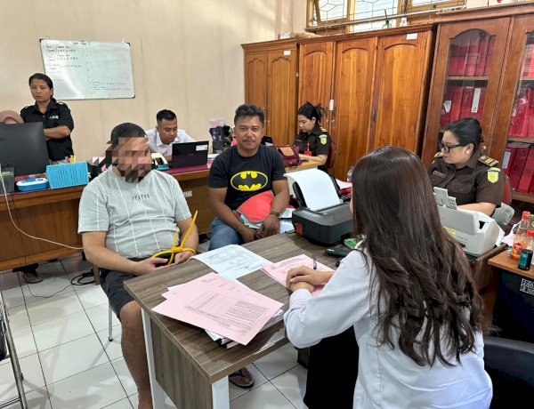 Satreskrim Polresta Kupang Kota Tahap II Tersangka Penggelapan Mobil Rental yang Sempat Masuk DPO