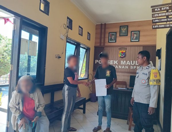 Polri Hadir, Bhabinkamtibmas Penfui Mediasi Perselisihan Calon Pasutri.