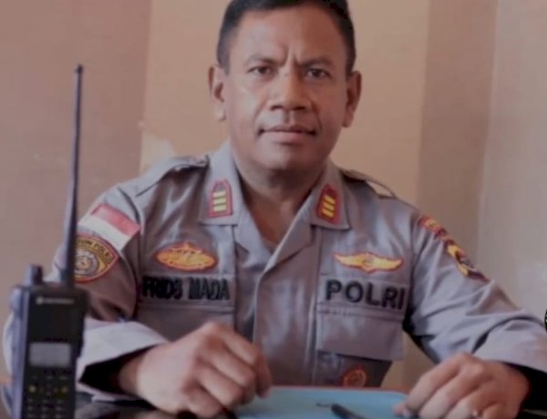 Antisipasi Serangan Susulan, Jatanras Polsek Kota Raja Pantau SMKN 5 Kota Kupang.