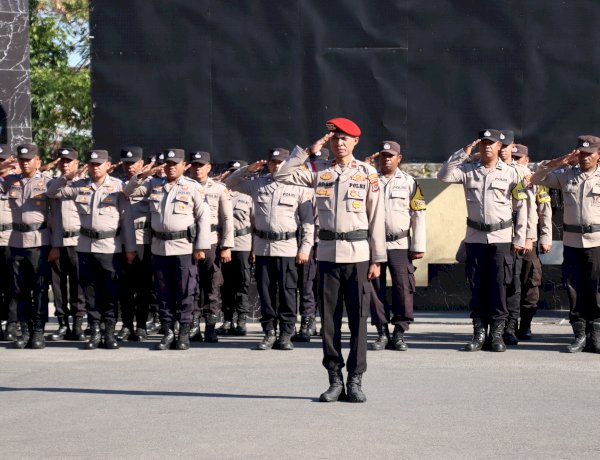 Polresta Kupang Kota Gelar Upacara Peringatan Hari Kesaktian Pancasila 2026.