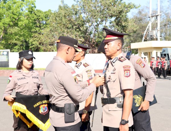 Kapolsek Alak Berganti, Kapolresta Kupang Kota Tekankan Pelayanan yang Profesional dan Responsif.