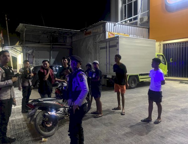 Ciptakan Rasa Aman, Sat Samapta Polresta Kupang Kota Intensifkan Patroli Lampu Biru.