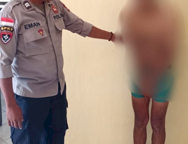 Mabuk Alkohol, Anak Diduga Aniaya Ayah Kandung hingga Luka-luka, Ka SPKT dan Unit Jatanras Polsek Kota Raja Bergerak Cepat Amankan Pelaku.