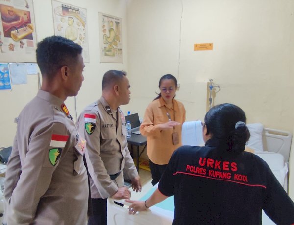 Rekredensialing oleh BPJS, Klinik Pratama Polresta Kupang Kota Tingkatkan Kualitas Pelayanan Kesehatan.