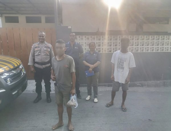 Respons Humanis Polsek Kota Raja! Pria yang Diamankan Warga Akhirnya Bertemu Keluarga