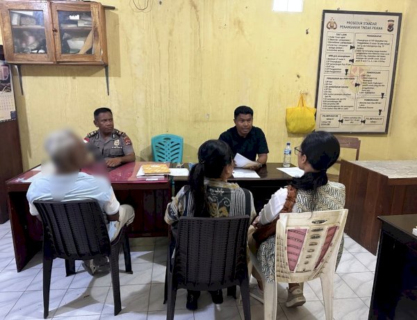 Depankan Restorative Justice, Polsek Kota Raja Selesaikan Kasus Penggelapan Dokumen Secara Damai.