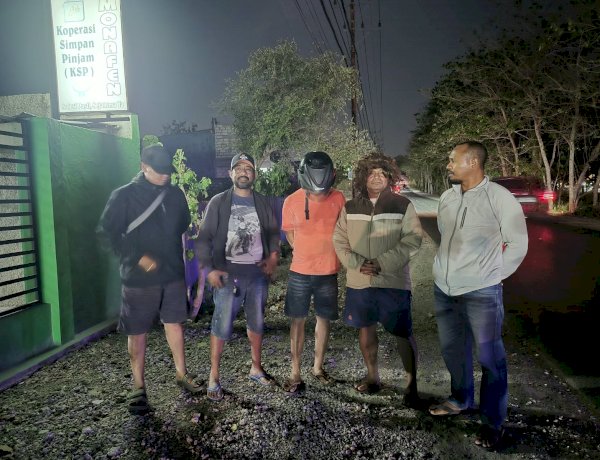 Tim Black Panter Polsek Maulafa Amankan Terduga Pelaku Pornoaksi di Fatukoa