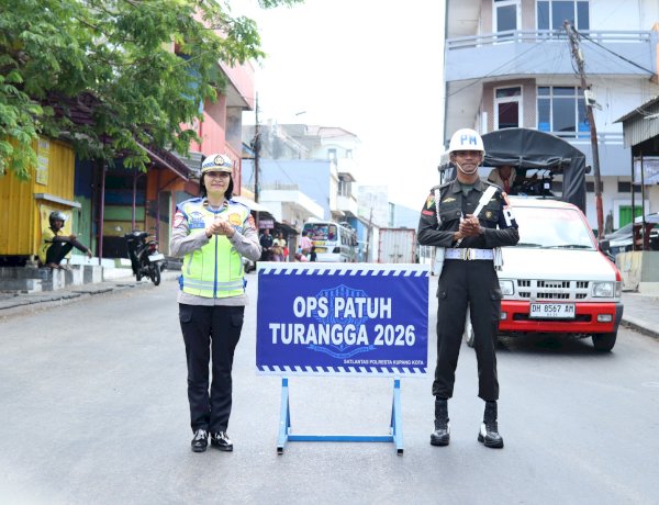 Polresta Kupang Kota Ajak Pengendara Tertib Berlalu Lintas Lewat Operasi Patuh Turangga