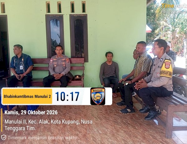 Polsek Alak Bersama Pemerintah Kedepankan Pendekatan Humanis, Bahas Keberatan Lahan di Manulai II.