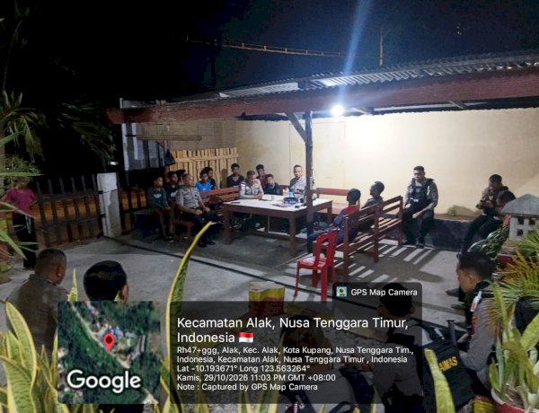 Kesalahpahaman Berujung Kerusakan TV, Polsek Alak Fasilitasi Penyelesaian Secara Kekeluargaan.
