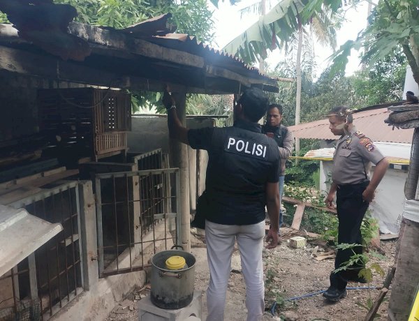 Kapolsek Kota Raja Bersama Anggota Datangi TKP Penemuan Jenazah, Keluarga Terima Hasil Pemeriksaan Medis