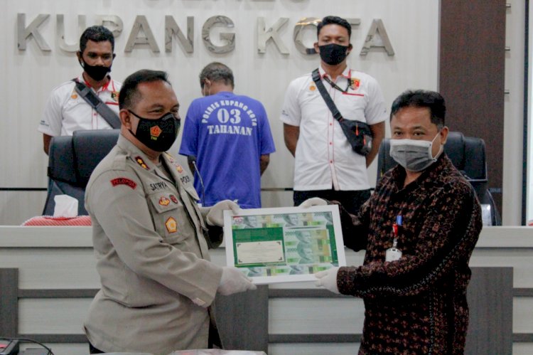 Bank Indonesia Apresiasi Polres Kupang Kota atas Keberhasilan Ungkap Kasus Uang Palsu