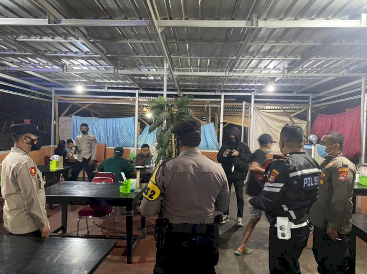 Polres Kupang Kota Laksanakan Operasi Yustisi Dalam Mendukung PPKM Mikro di Kota Kupang