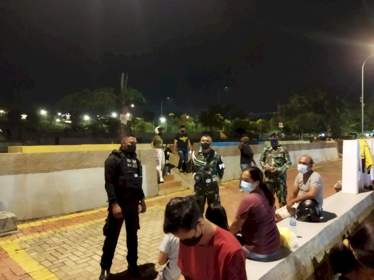 Tekan Penyebaran Covid-19, TNI-Polri Sinergi Laksanakan Patroli Gabungan Penertiban Protokol Kesehatan