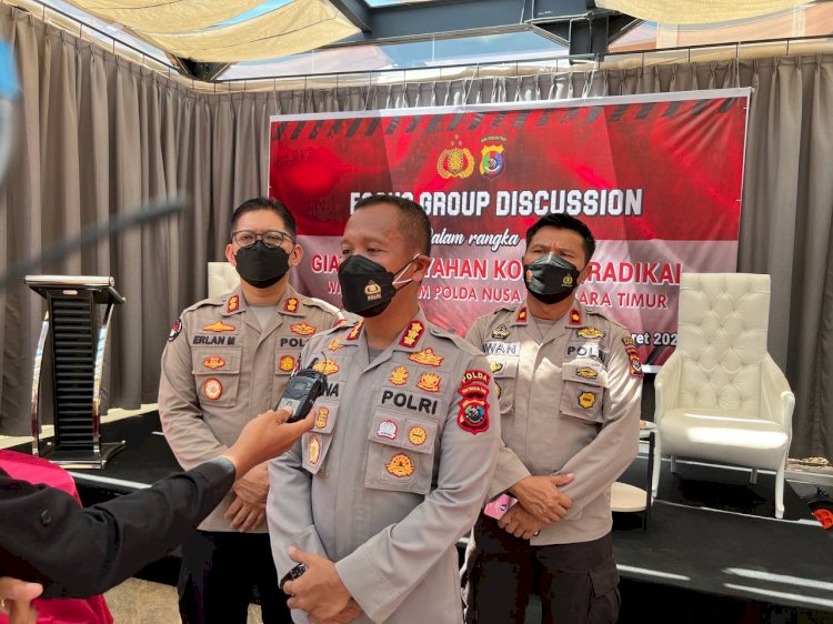 Waka Polres Kupang Kota Ikuti kegiatan Focus Group Discussion Dalam Rangka Giat Kewilayahan Kontra Radikal Di Wilayah Hukum Polda Nusa Tenggara Timur